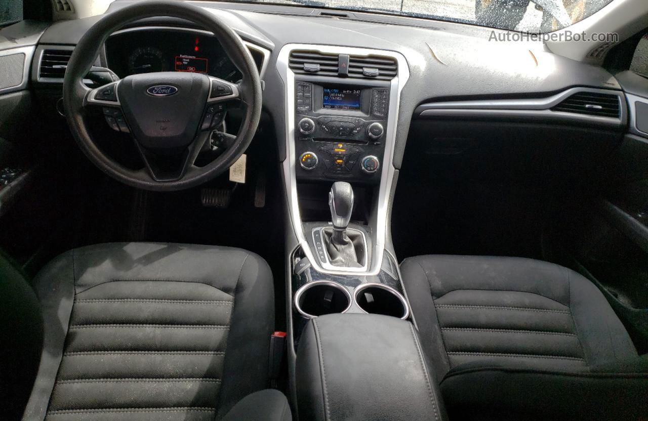 2014 Ford Fusion Se Черный vin: 3FA6P0H74ER105967