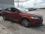 2014 Ford Fusion Se Красный vin: 3FA6P0H74ER106942