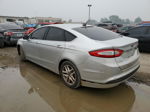 2014 Ford Fusion Se Silver vin: 3FA6P0H74ER119514