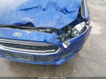 2014 Ford Fusion Se Blue vin: 3FA6P0H74ER253049