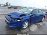 2014 Ford Fusion Se Blue vin: 3FA6P0H74ER253049