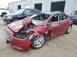 2014 Ford Fusion Se Red vin: 3FA6P0H74ER350560