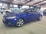 2014 Ford Fusion Se Blue vin: 3FA6P0H74ER384692