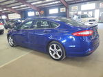 2014 Ford Fusion Se Blue vin: 3FA6P0H74ER384692