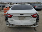 2015 Ford Fusion Se White vin: 3FA6P0H74FR145273