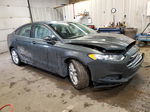 2015 Ford Fusion Se Gray vin: 3FA6P0H74FR164924