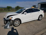 2015 Ford Fusion Se White vin: 3FA6P0H74FR217203