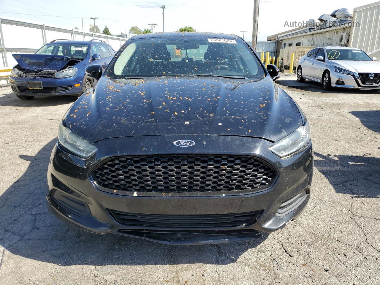 2016 Ford Fusion Se Black vin: 3FA6P0H74GR103140