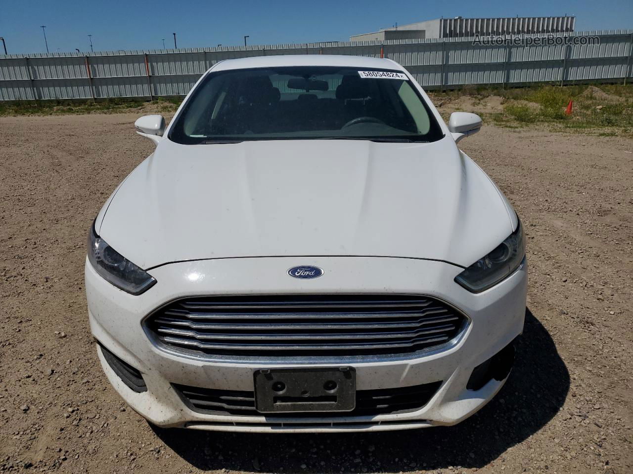 2016 Ford Fusion Se Белый vin: 3FA6P0H74GR149728