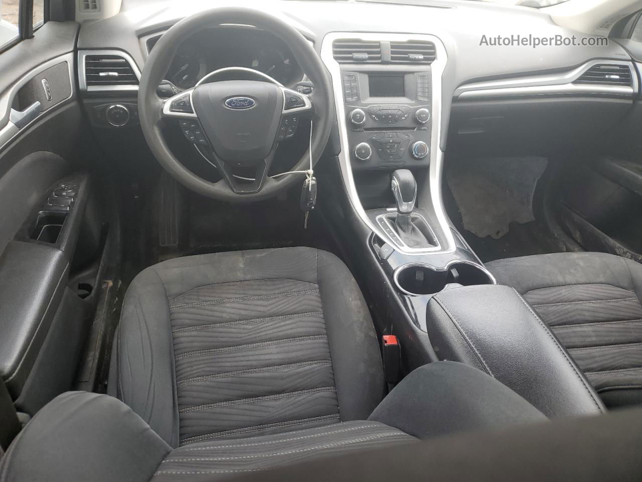 2016 Ford Fusion Se Белый vin: 3FA6P0H74GR151687