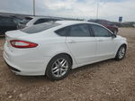 2016 Ford Fusion Se Белый vin: 3FA6P0H74GR151687