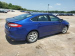 2016 Ford Fusion Se Синий vin: 3FA6P0H74GR263258