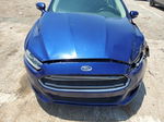 2016 Ford Fusion Se Blue vin: 3FA6P0H74GR263258