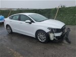 2017 Ford Fusion Se White vin: 3FA6P0H74HR158575