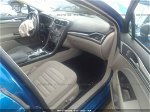 2017 Ford Fusion Se Blue vin: 3FA6P0H74HR174257