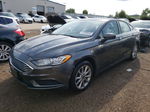 2017 Ford Fusion Se Серый vin: 3FA6P0H74HR199160