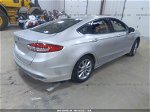 2017 Ford Fusion Se Silver vin: 3FA6P0H74HR200226