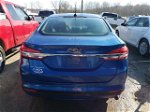 2017 Ford Fusion Se Blue vin: 3FA6P0H74HR228009