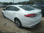 2017 Ford Fusion Se White vin: 3FA6P0H74HR355620