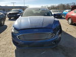 2017 Ford Fusion Se Blue vin: 3FA6P0H74HR414715