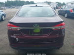 2018 Ford Fusion Se Бордовый vin: 3FA6P0H74JR114534