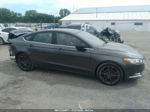 2018 Ford Fusion Se Gray vin: 3FA6P0H74JR184650