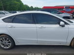 2020 Ford Fusion Se White vin: 3FA6P0H74LR128999