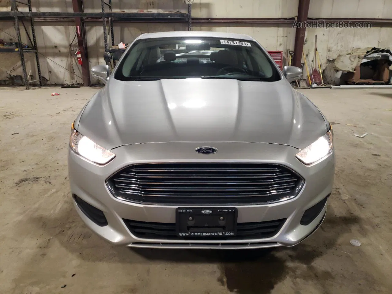 2013 Ford Fusion Se Silver vin: 3FA6P0H75DR103773