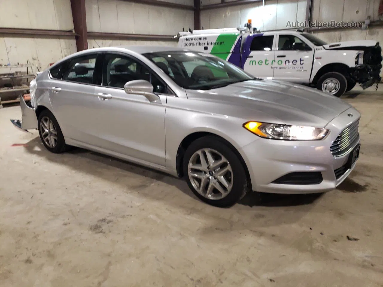 2013 Ford Fusion Se Silver vin: 3FA6P0H75DR103773