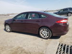 2013 Ford Fusion Se Burgundy vin: 3FA6P0H75DR123117