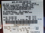 2013 Ford Fusion Se Burgundy vin: 3FA6P0H75DR123117