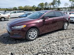 2013 Ford Fusion Se Burgundy vin: 3FA6P0H75DR213335