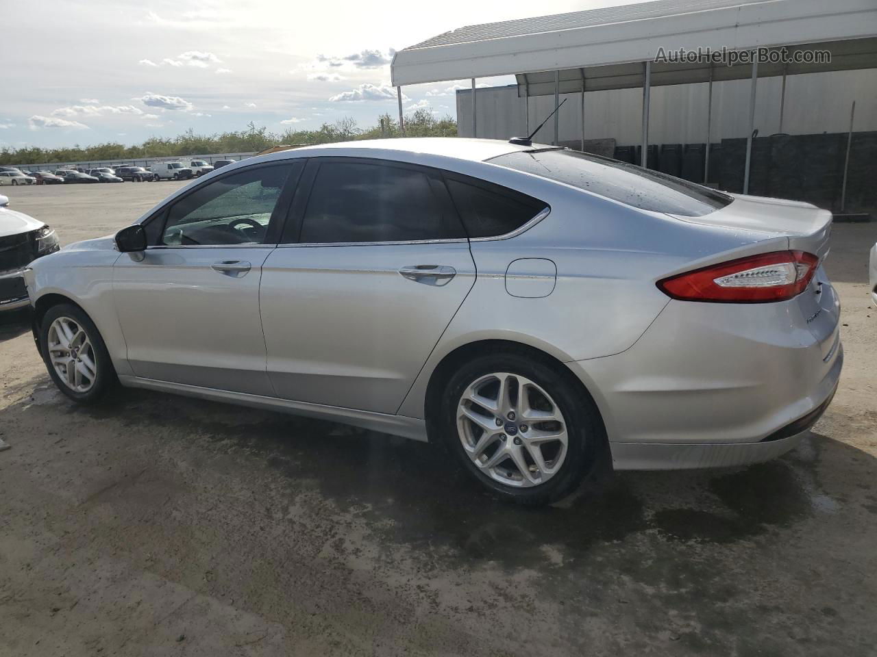 2013 Ford Fusion Se Silver vin: 3FA6P0H75DR311409