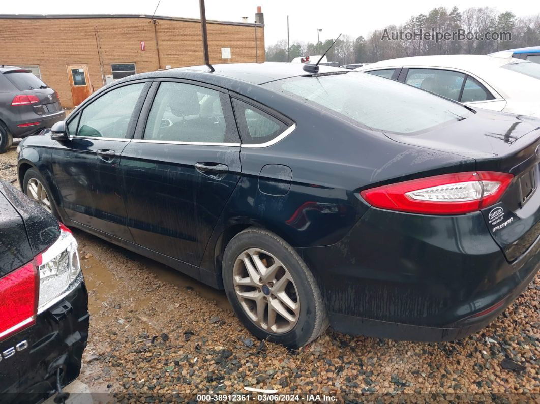 2014 Ford Fusion Se Black vin: 3FA6P0H75ER181584