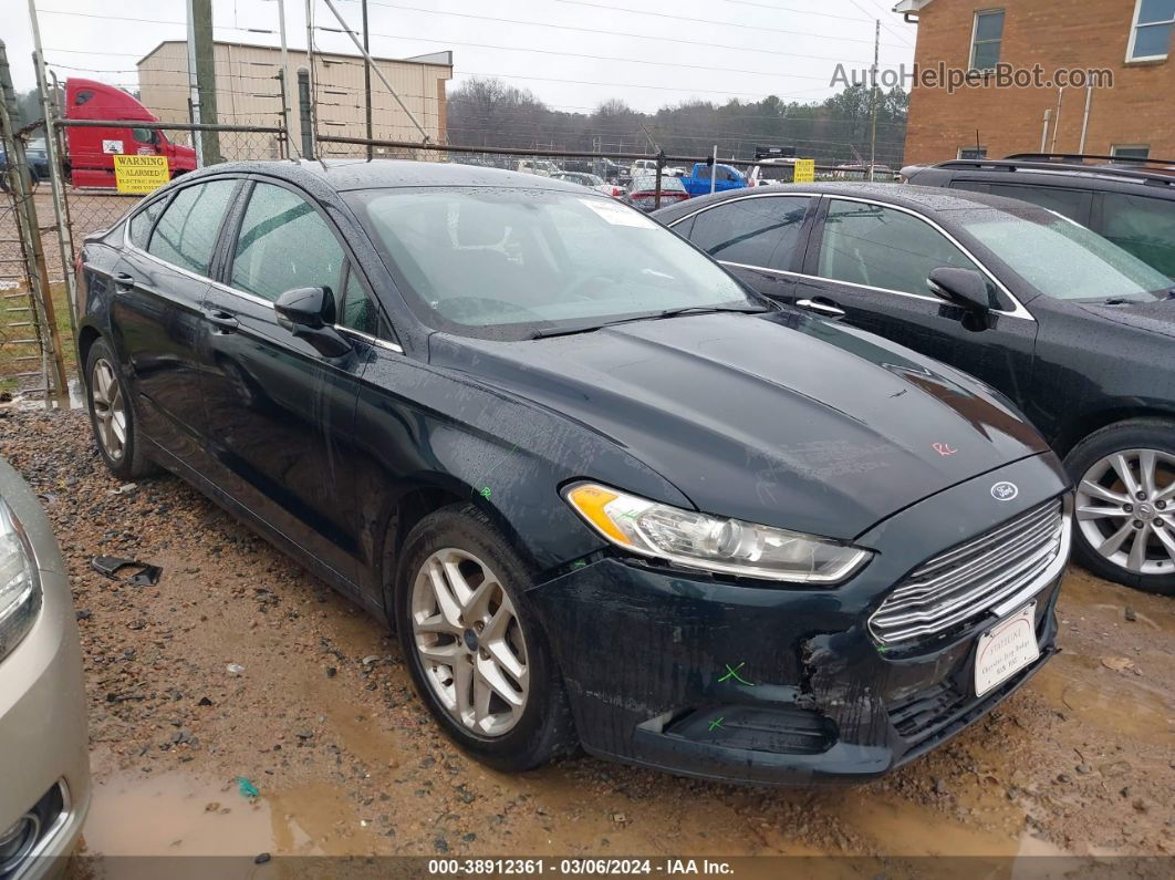 2014 Ford Fusion Se Black vin: 3FA6P0H75ER181584