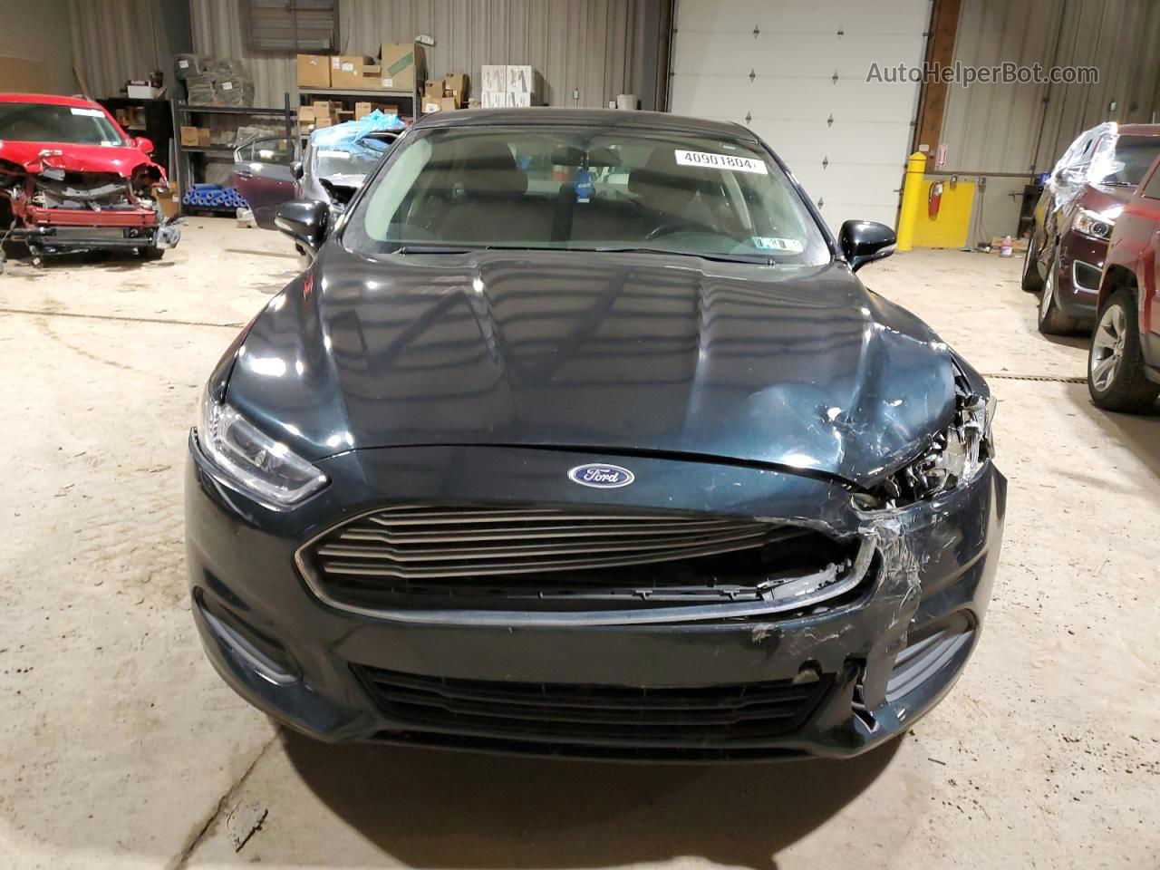 2014 Ford Fusion Se Green vin: 3FA6P0H75ER265923