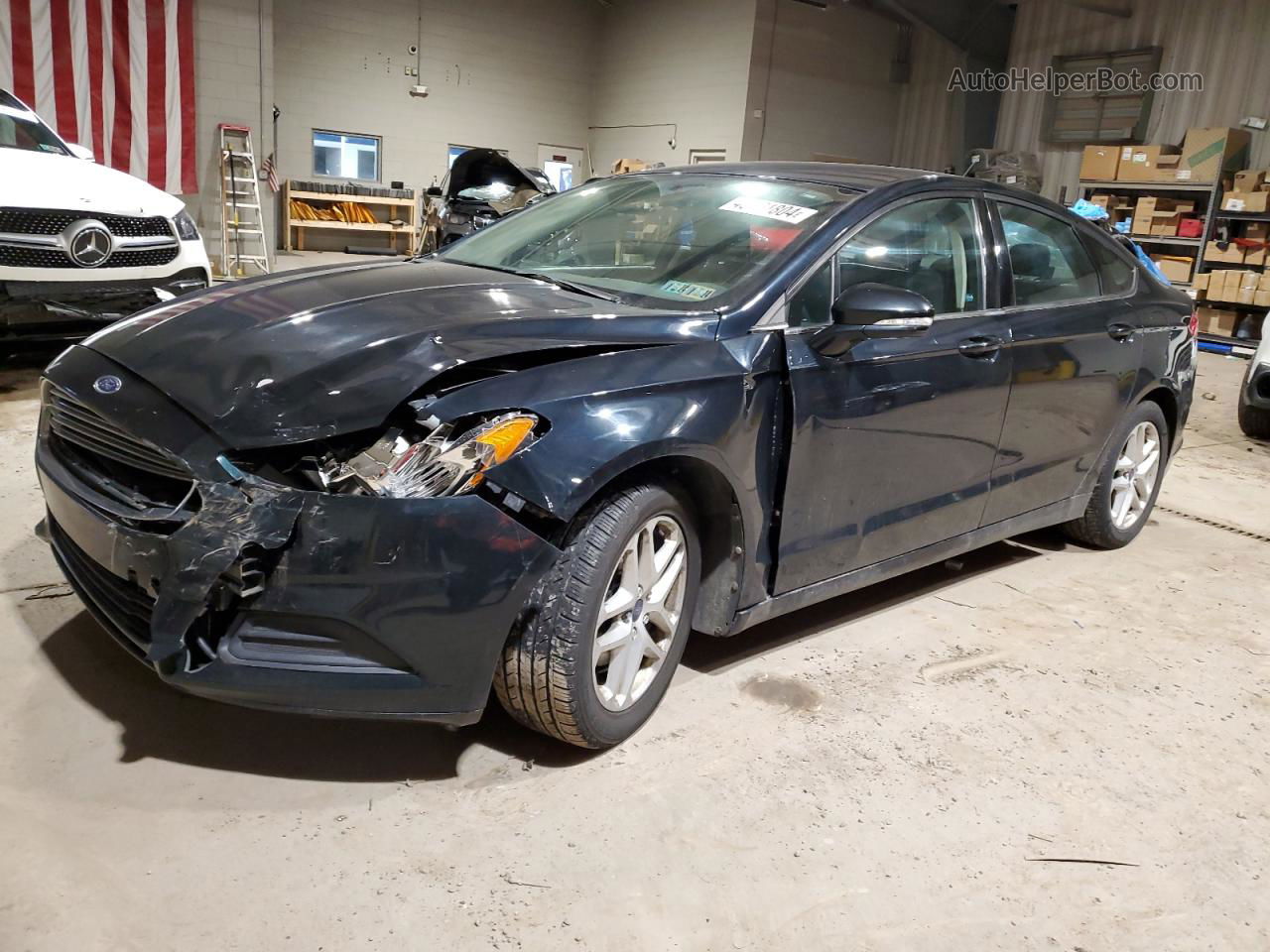 2014 Ford Fusion Se Зеленый vin: 3FA6P0H75ER265923