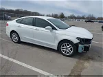 2015 Ford Fusion Se White vin: 3FA6P0H75FR163040