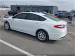 2015 Ford Fusion Se White vin: 3FA6P0H75FR163040