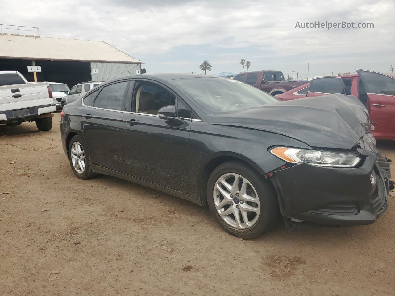 2015 Ford Fusion Se Black vin: 3FA6P0H75FR183689