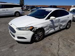 2015 Ford Fusion Se White vin: 3FA6P0H75FR282660