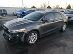 2015 Ford Fusion Se Gray vin: 3FA6P0H75FR300638