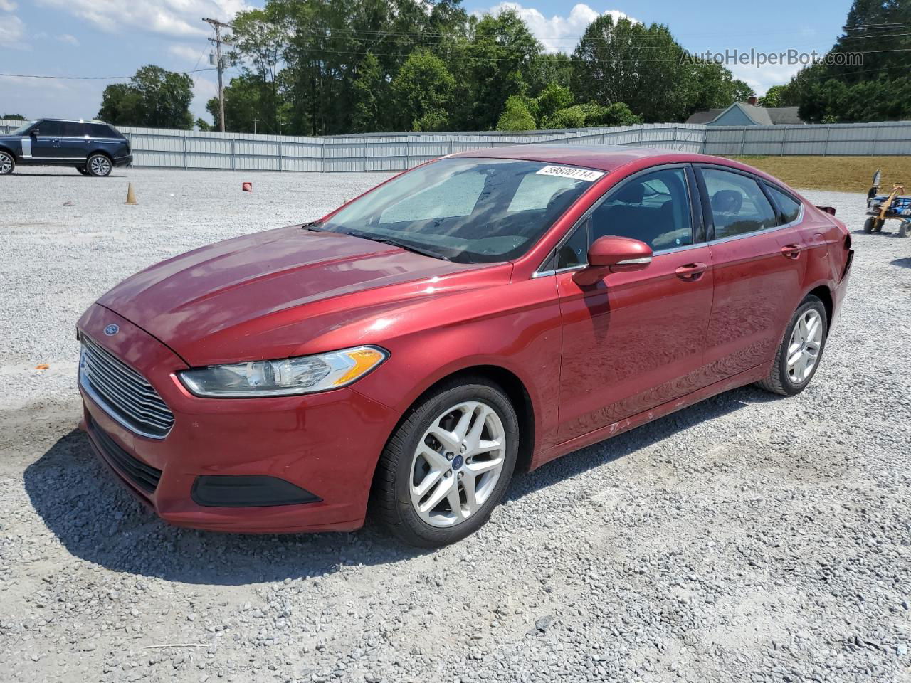 2016 Ford Fusion Se Burgundy vin: 3FA6P0H75GR189428