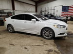 2017 Ford Fusion Se Белый vin: 3FA6P0H75HR286436