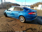 2017 Ford Fusion Se Blue vin: 3FA6P0H75HR390649