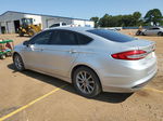 2017 Ford Fusion Se Silver vin: 3FA6P0H75HR397777