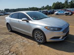 2017 Ford Fusion Se Silver vin: 3FA6P0H75HR397777