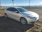 2017 Ford Fusion Se Серебряный vin: 3FA6P0H75HR397777