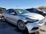 2017 Ford Fusion Se Silver vin: 3FA6P0H75HR417073