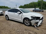 2018 Ford Fusion Se White vin: 3FA6P0H75JR131293